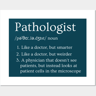 Pathologist Funny Dictionary Definition 1 Posters and Art